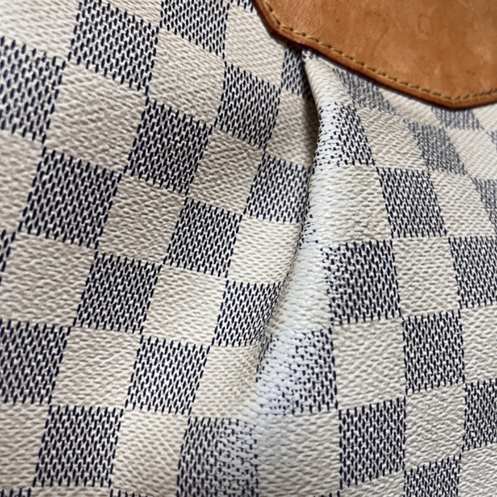 Louis Vuitton Damier Azur Crossbody Bag in White and Brown - Picture 15 of 16